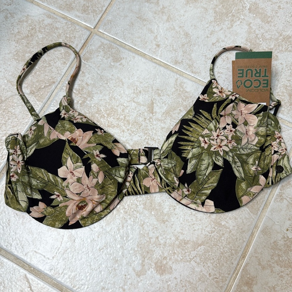 Volcom Bikini Top - Midnight Tropic Scoop